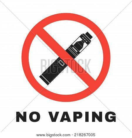 Vector Vaporizer Atomizer Device Illustration.