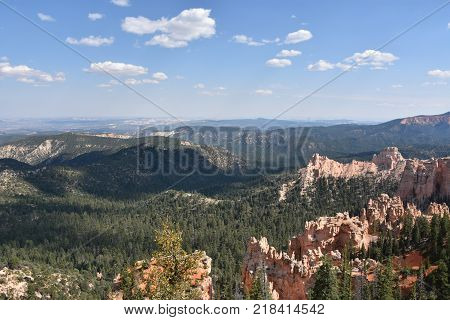 Fairview Point at Bryce Canyon National Park in Utah