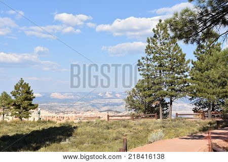 Sunset Point at Bryce Canyon National Park in Utah