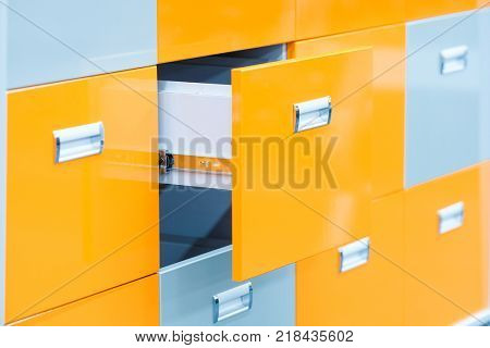 Box of a locker room