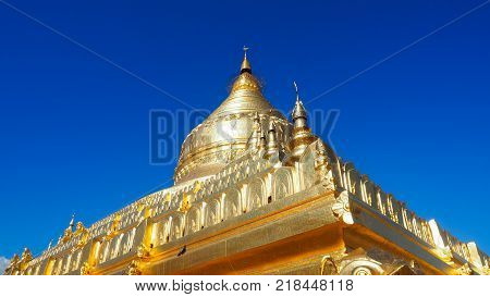 Sandamuni Pagoda in Mandalay Myanmar on Sandamuni Pagoda is a Buddhist stupa located southwest of Mandalay.