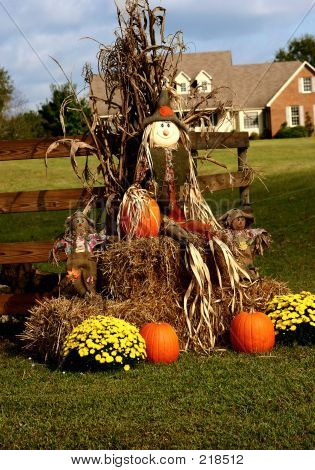 Halloween scen