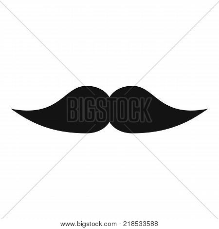 Movie whiskers icon. Simple illustration of movie whiskers vector icon for web