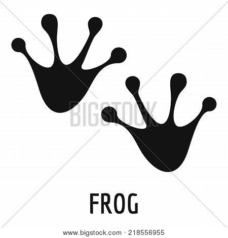Frog step icon. Simple illustration of frog step vector icon for web