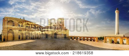 Santa Maria di Leuca church in Salento Apulia Italy.