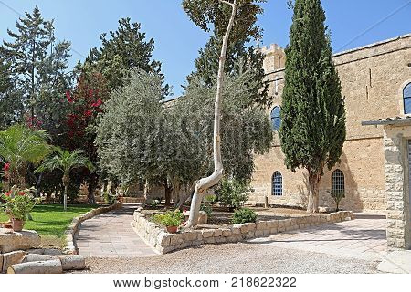 Beit Jimal (or Beit Jamal) Catholic monastery near Beit Shemesh, Israel