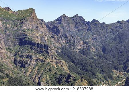 View from Eira do Serrado to the Nuns valley - Curral das Freiras