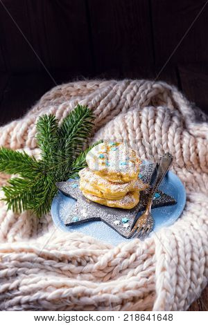 Racuchy - Are Yeast Pancakes And Traditional Polish Cuisine.