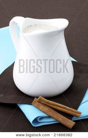 Čerstvý Avena nebo ovesné vločky nápoj
