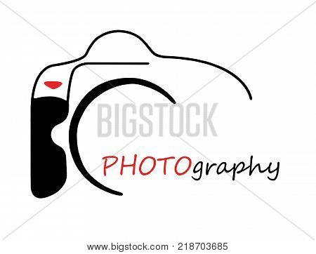 Camera DSR Photograph your name logo background