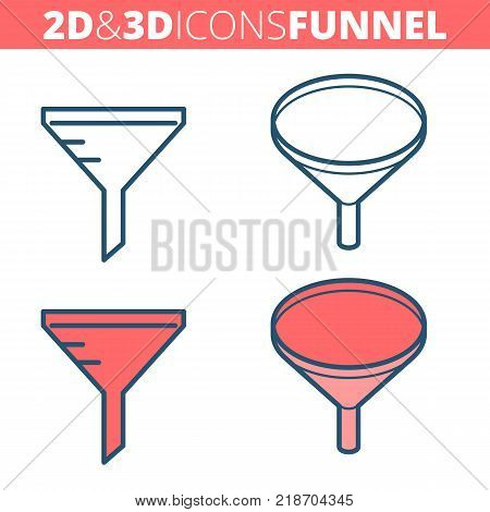 funnel filter flat vector photo free trial bigstock convercion