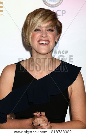 LOS ANGELES - DEC 16:  Lauren Morelli at the 49th NAACP Image Awards Nominees' Luncheon at Beverly Hilton Hotel on December 16, 2017 in Beverly Hills, CA