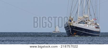 SAILING VESSEL - Sailing ship in the Baltic Sea