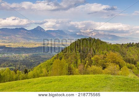 Mountain Landscape At The Kamnik-savinja Alps