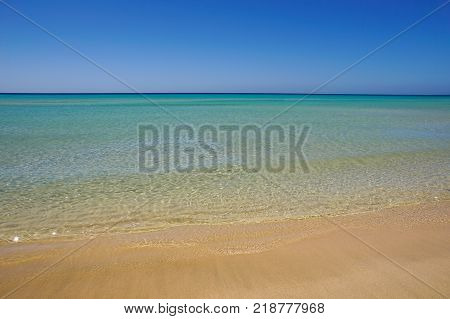 Jandia beach Risco el Paso Fuerteventura at Canary Islands of Spain .