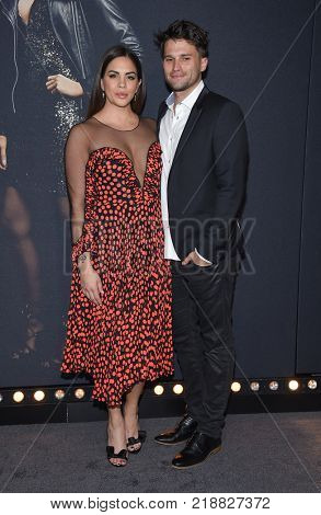 LOS ANGELES - DEC 12:  Katie Maloney-Schwartz and Tom Schwartz arrives for the '