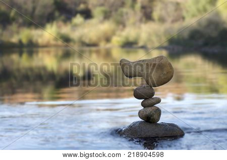 Alone on the river proud and right
