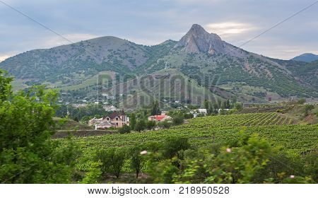 Koktebel one of the most popular resort townlets in South-Eastern Crimea.