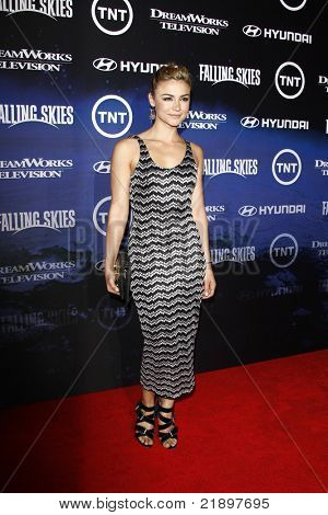 LOS ANGELES - JUN 13: Samaire Armstrong på premiere på TNTS 