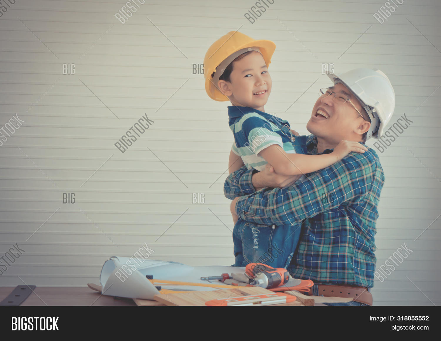 Father Son Hug Success Image & Photo (Free Trial) | Bigstock