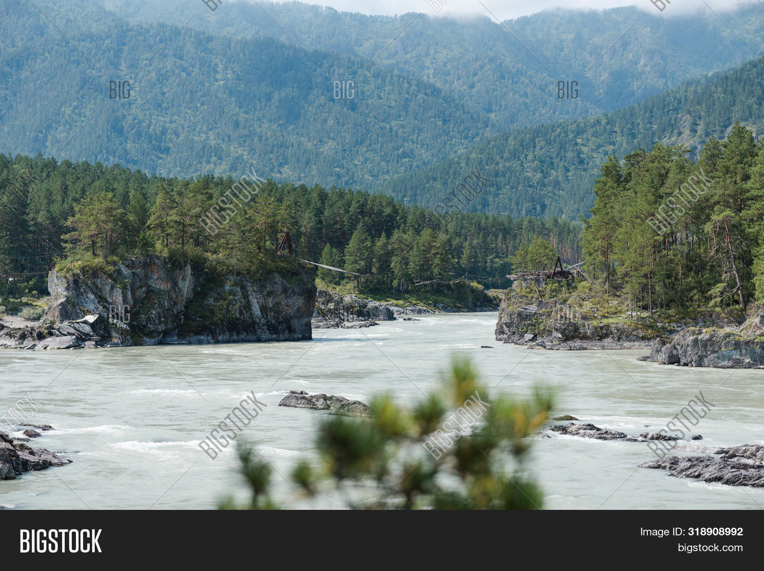 Confluence Two Rivers Image & Photo (Free Trial) | Bigstock
