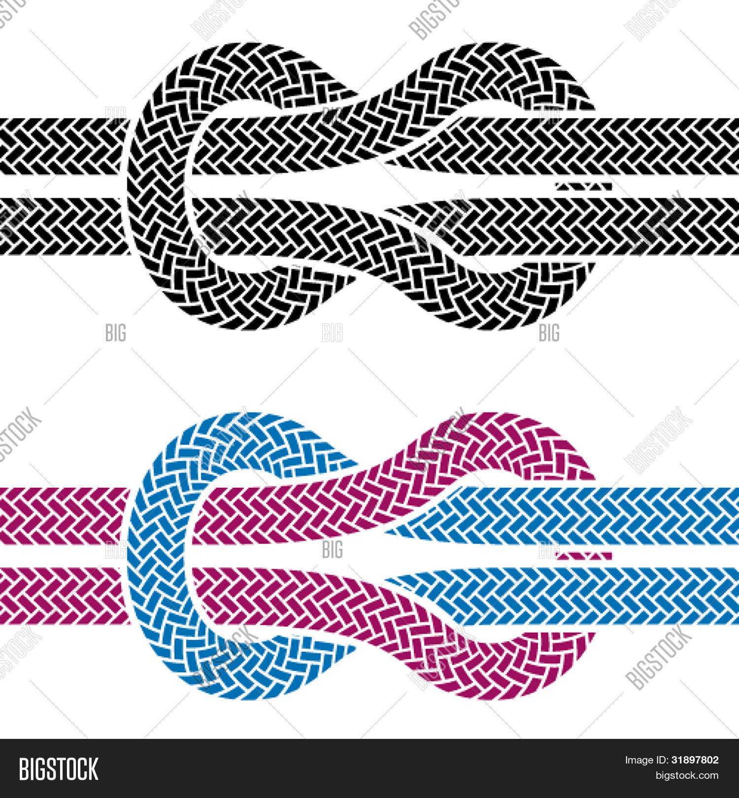 Vector Climbing Rope Vector & Photo (Free Trial) | Bigstock