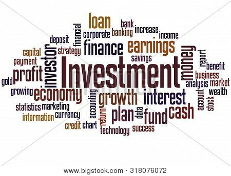 Investment Word Cloud Concept 2