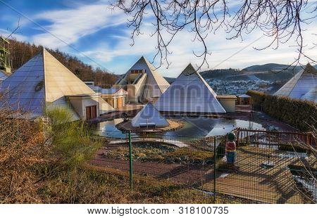 The Pyramid Park In Lennestadt - Germany