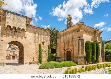 Entrance To Abbey Of Santa Maria De Poblet - Spain