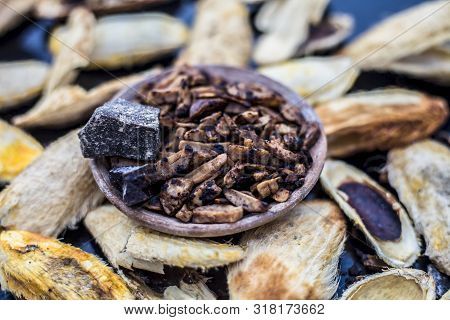Popular Indian And Asian Mukhwas Or Mouth Freshener I.e. Aam Ki Ghuthli Ka Mukhwas Consisting Of Ghe