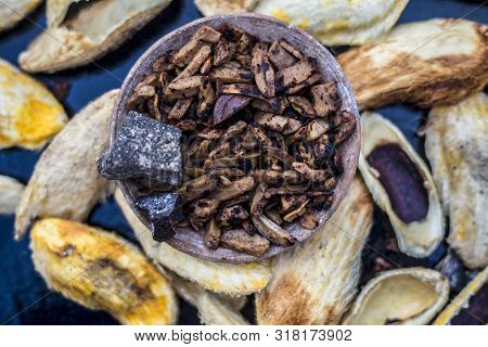 Popular Indian And Asian Mukhwas Or Mouth Freshener I.e. Aam Ki Ghuthli Ka Mukhwas Consisting Of Ghe