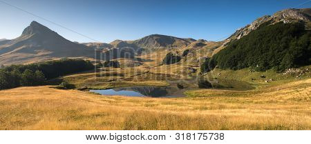 Jugovo Lake In Sutjeska National Park, Zelengora Mountain