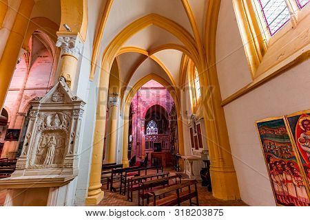 Church Of Souvigny, Allier, France