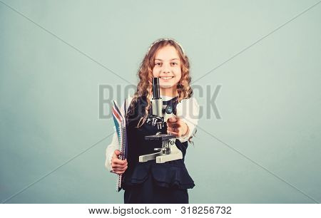 Education And Knowledge. Child Study Bilogy Lesson. Discover Future. Back To School. Science Researc