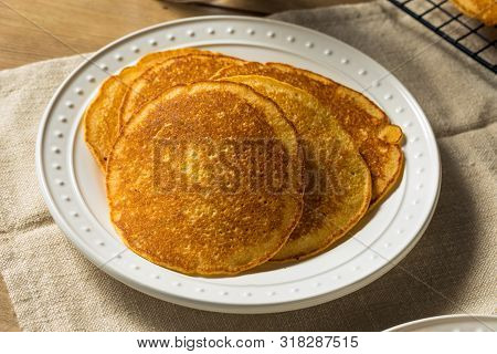 Homemade Corn Meal Johnny Cakes