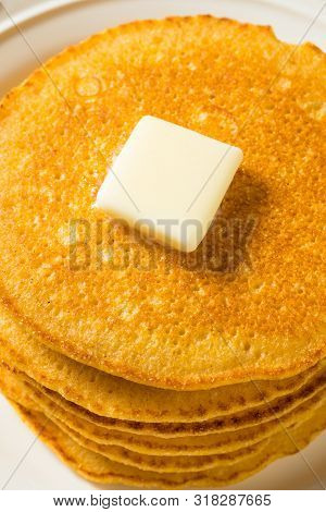 Homemade Corn Meal Johnny Cakes