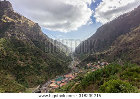 Views From Miradouro Da Encumeada In Madeira (portugal)