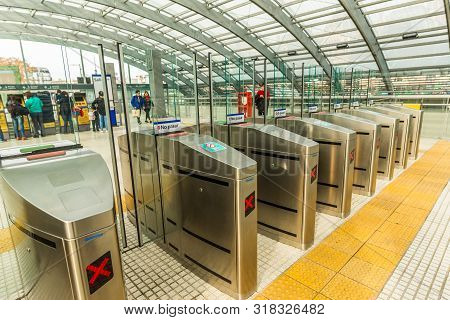 Buenos Aires, Argentina - June 22, 2017: New Terminal At Constitucion Station