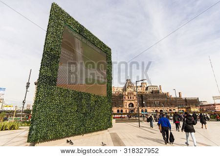 Buenos Aires, Argentina - June 22, 2017: New Terminal At Constitucion Station