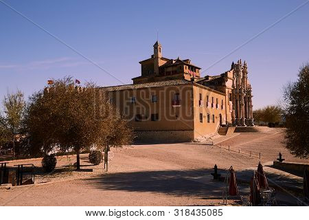 Caravaca, Spain - 17 November 2017 : Panorama Of Caravaca De La Cruz, Pilgrimage Site Near Murcia, I