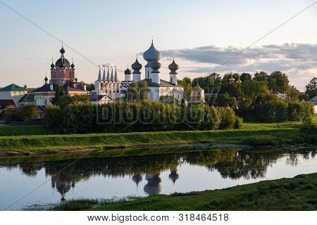 Tikhvin Assumption (bogorodichny Uspensky)  Monastery In Tikhvin. Leningrad Region. Russia
