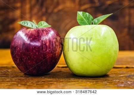 Apple Spritzer (apfelschorle) Pitcher, Glass Pitcher Of Homemade Spritzer Served With Crushed Ice An