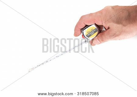 A Tape Measure Or Measuring Tape