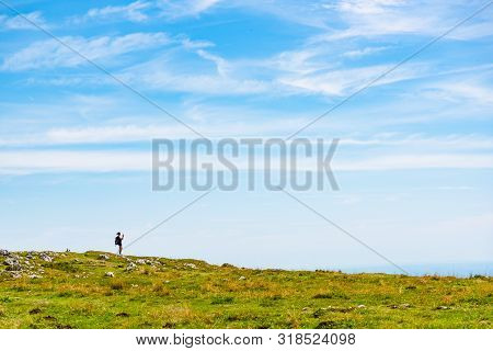 Schockl, Styria, Austria - 17.08.2019 : View From A Peak Of Rocky Austrian Mountain Schockl In Styri