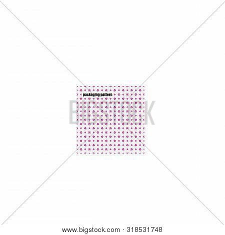 Illustration Consisting Of A Pattern In The Form Of A Packaging Film With A Pattern