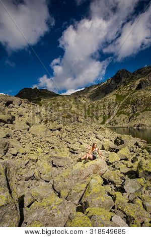 Yoga On Way To Rysy Tatra Mountains