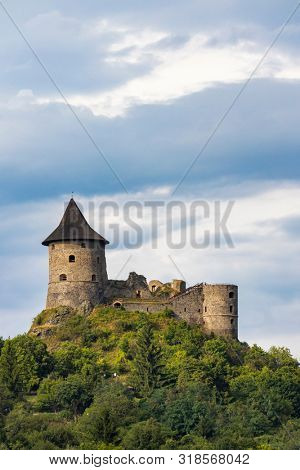 castle Somoska on Slovakia Hungarian border