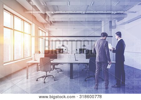 Business People In White Open Space Office