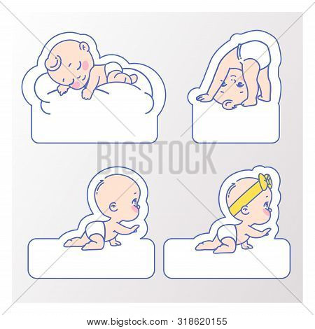 Baby Logo Template For Diaper, Wet Wipes, Soap.
