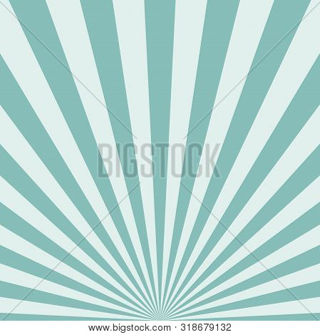 White Rays Abstract Background. Comic Background. Vector Illustration.
